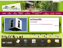 Tablet Screenshot of lachapelleachard.fr